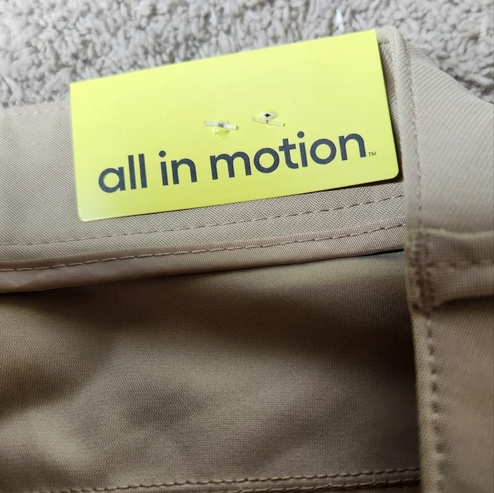 Men's Golf Slim Pants - All In Motion - Khaki - Size 38x30